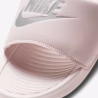 chinelo nike victori one feminino barely rose