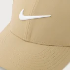 boné nike club swoosh beige