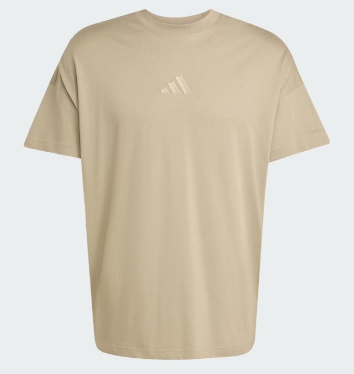 camiseta all szn adidas silver pebble