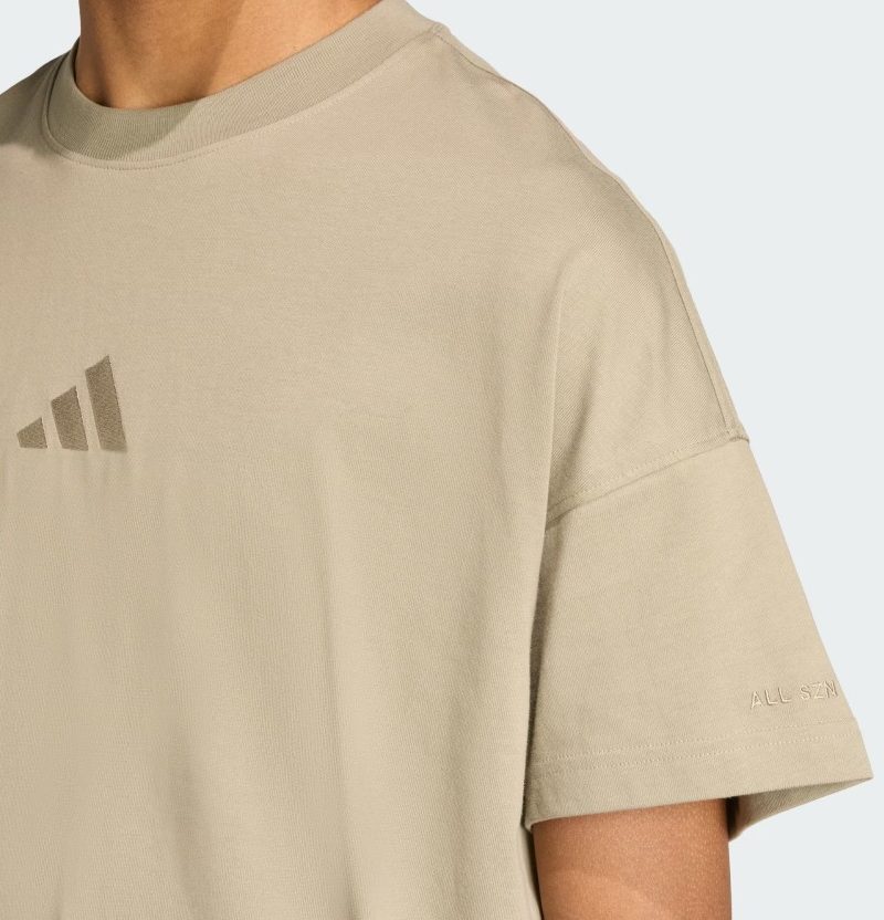 camiseta all szn adidas silver pebble