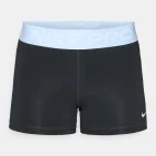 short nike pro 365 black/baby blue