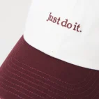 boné nike just do it bordo/blanc