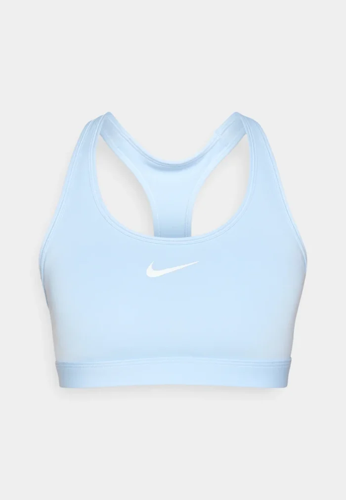 top nike swoosh feminino babyblue
