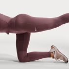 legging nike dri fit one hr tight borgonha crush