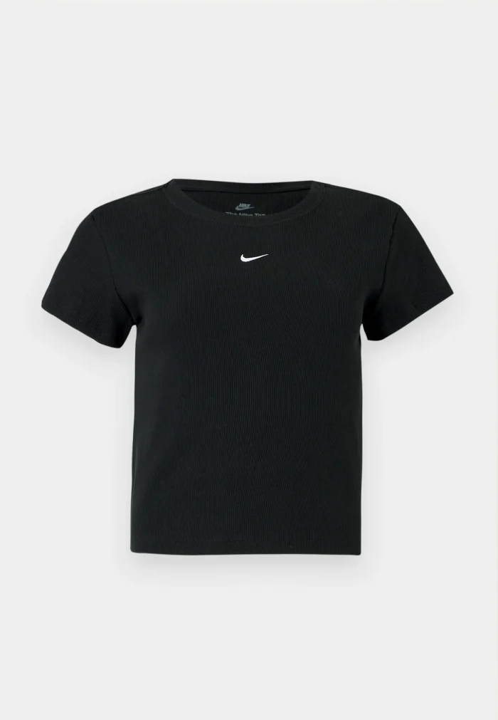 baby tee nike essentials black