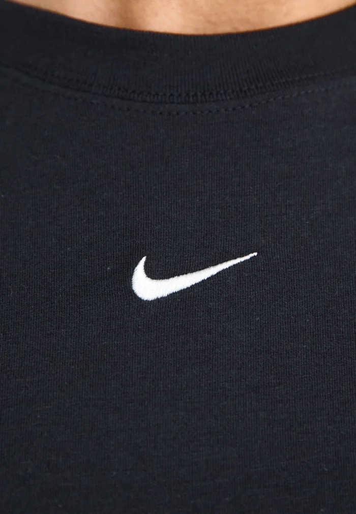 cropped nike sportswear chill knit black cropped nike sportswear chill knit black