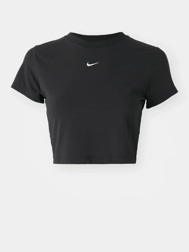 cropped nike sportswear chill knit black