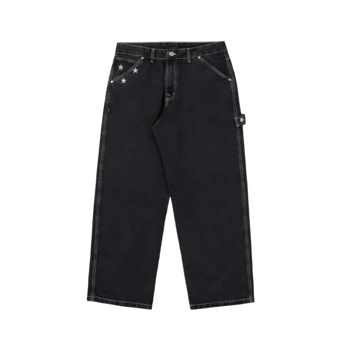 calça denim stars preta disturb
