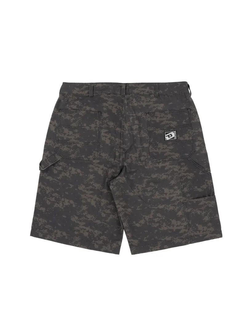 digital camo short preto disturb