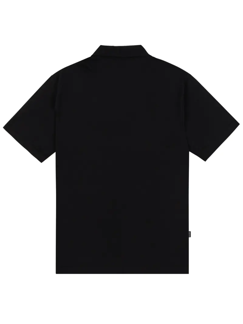 camiseta polo disturb line preta