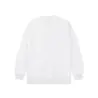 moletom crewneck play logo branco disturb