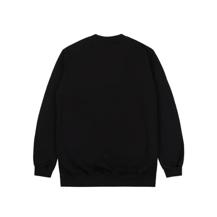 moletom crewneck play logo preto disturb moletom crewneck play logo preto disturb