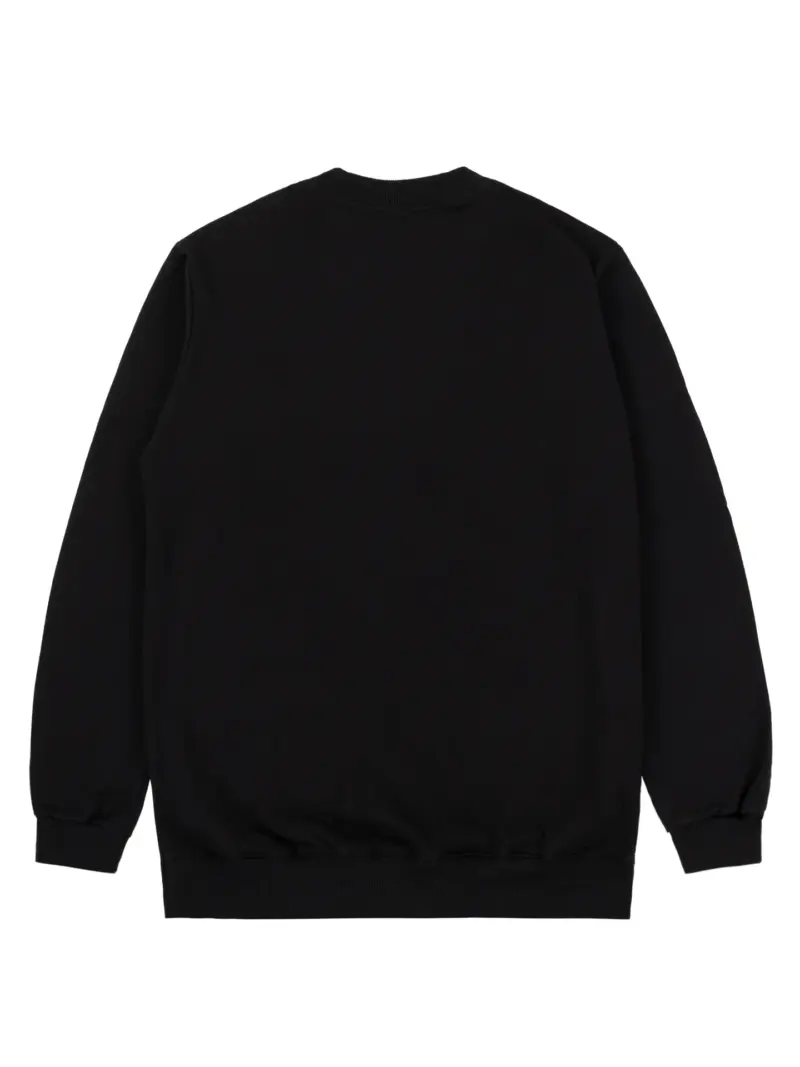 moletom crewneck play logo preto disturb