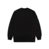 moletom crewneck play logo preto disturb