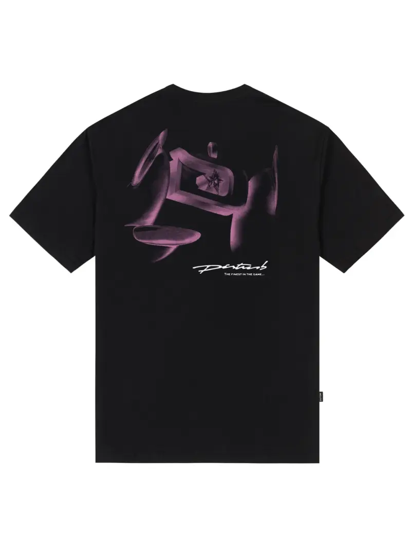 camiseta gem preta disturb