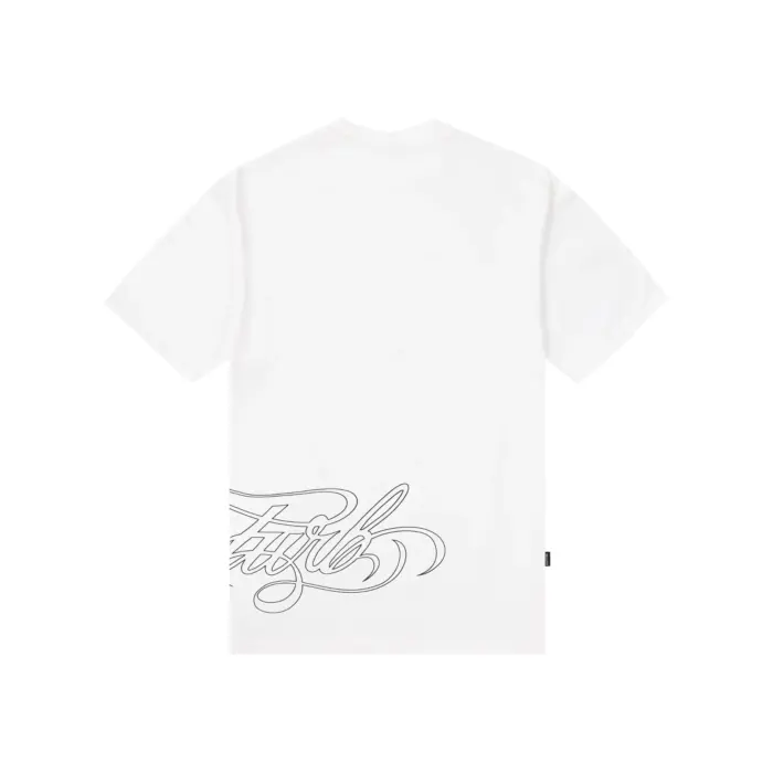 camiseta script branca disturb camiseta script branca disturb