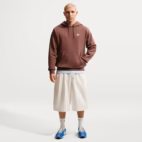 hoodie nike club tattoo/white