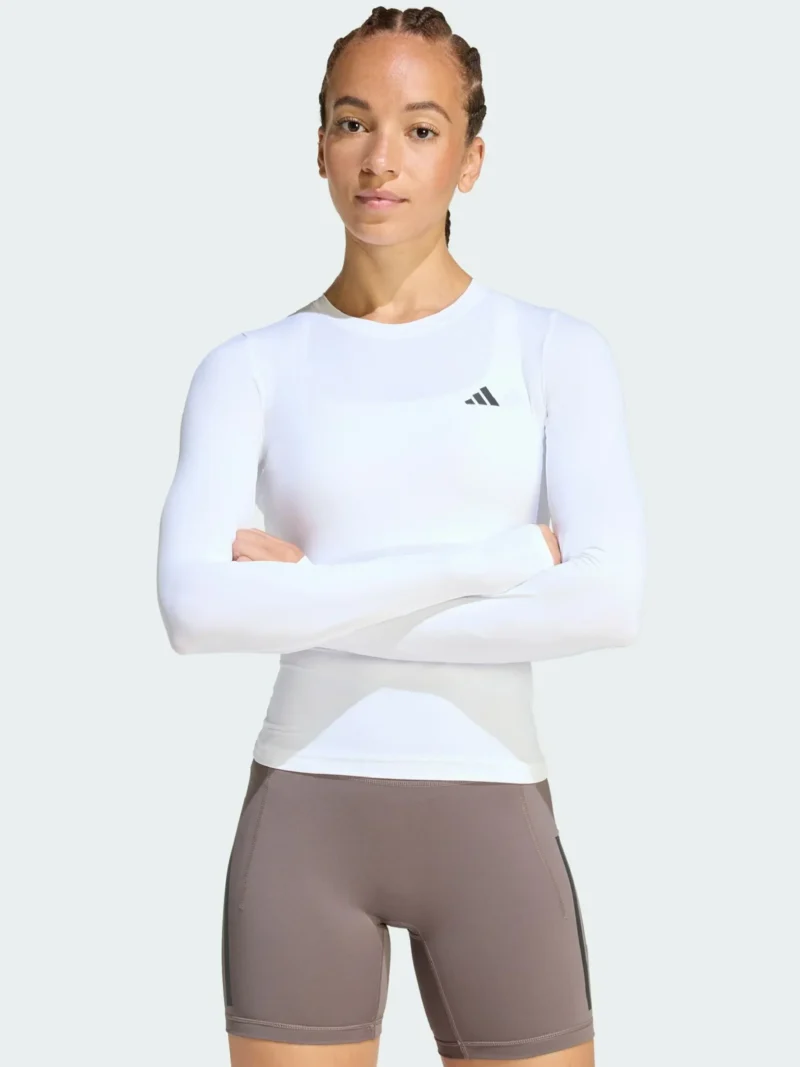 long sleeve adidas power essentials workout