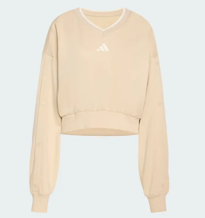 moletom adidas gola careca crystal linen