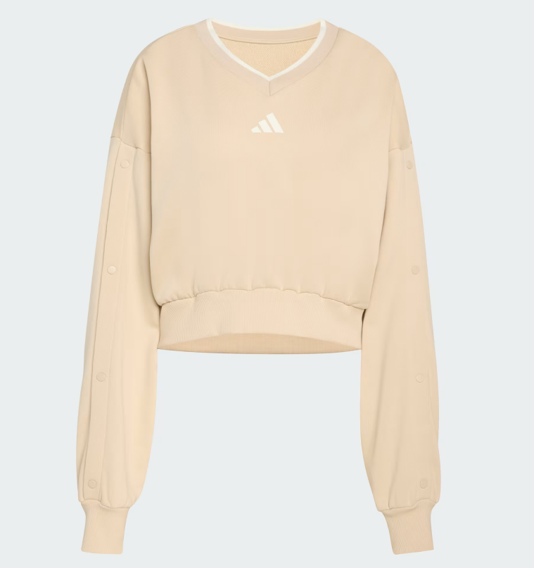 moletom adidas gola careca crystal linen