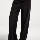 calça jeans feminina wide leg hering