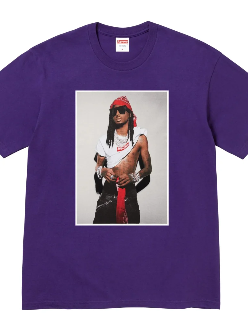 camiseta supreme playboi carti fw25 purple