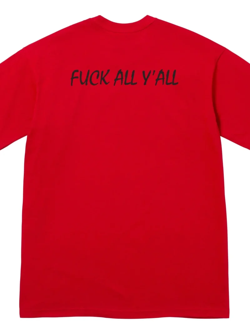 camiseta supreme split fw25 red