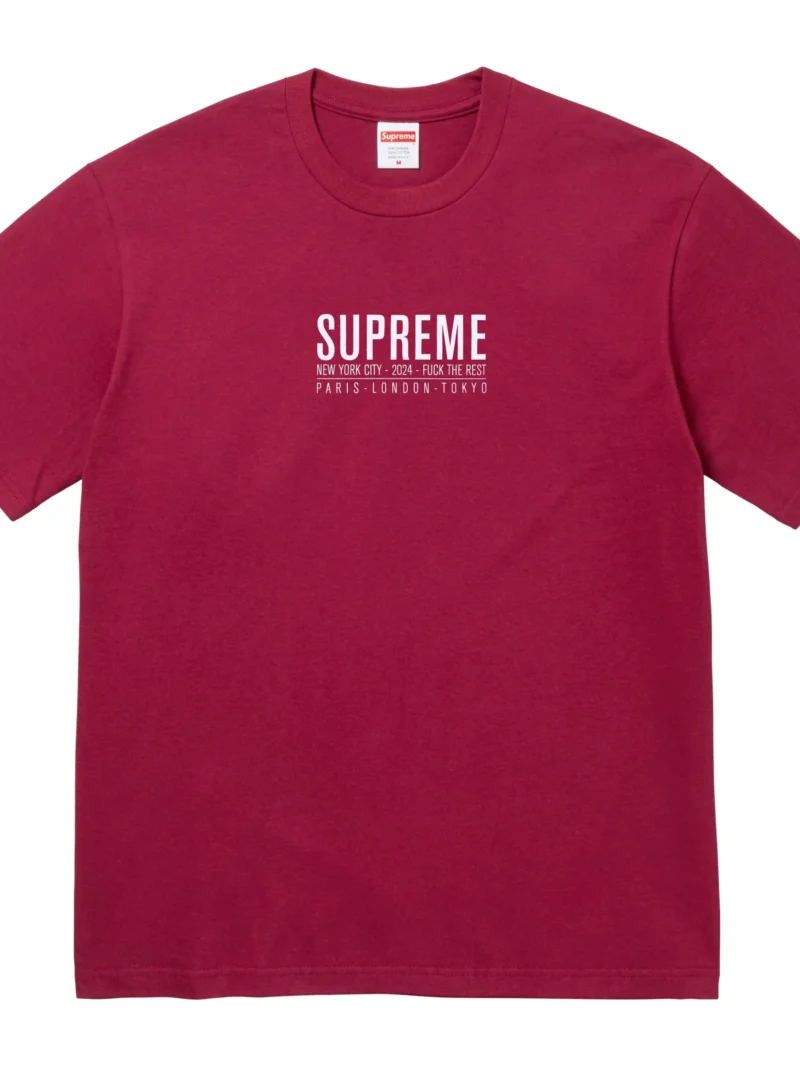 camiseta supreme paris cardinal
