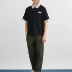 camiseta polo futbol nike sportwear black/sail