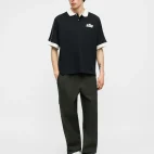 camiseta polo futbol nike sportwear black/sail