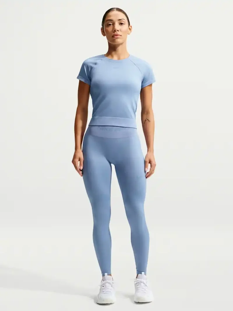 legging nike pro seamless work blue